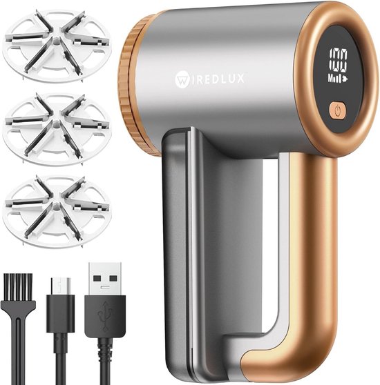 Climsom USB oplaadbare anti-klontflesmixer, 3 snelheden, homogeen