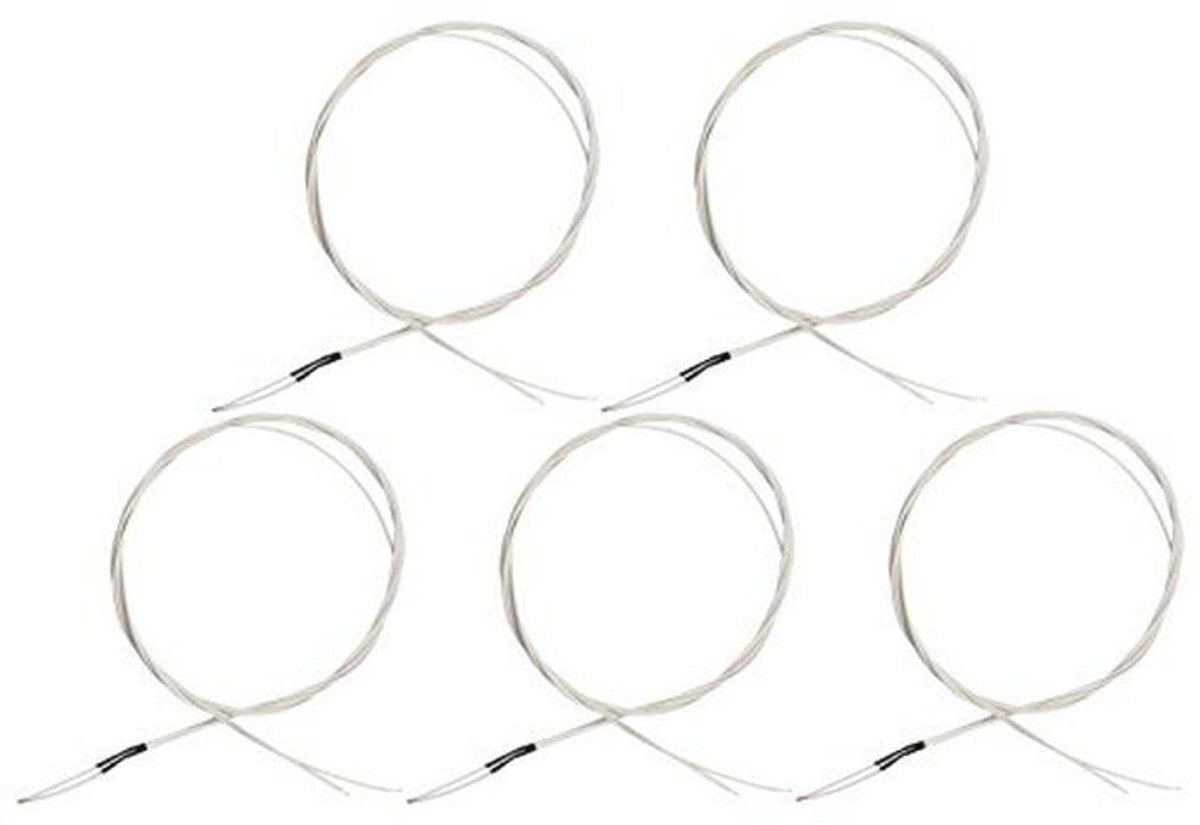 5 Stuks 100K Ohm NTC Thermistoren voor 3D-printers - Temperatuursensoren voor RepRap en Prusa