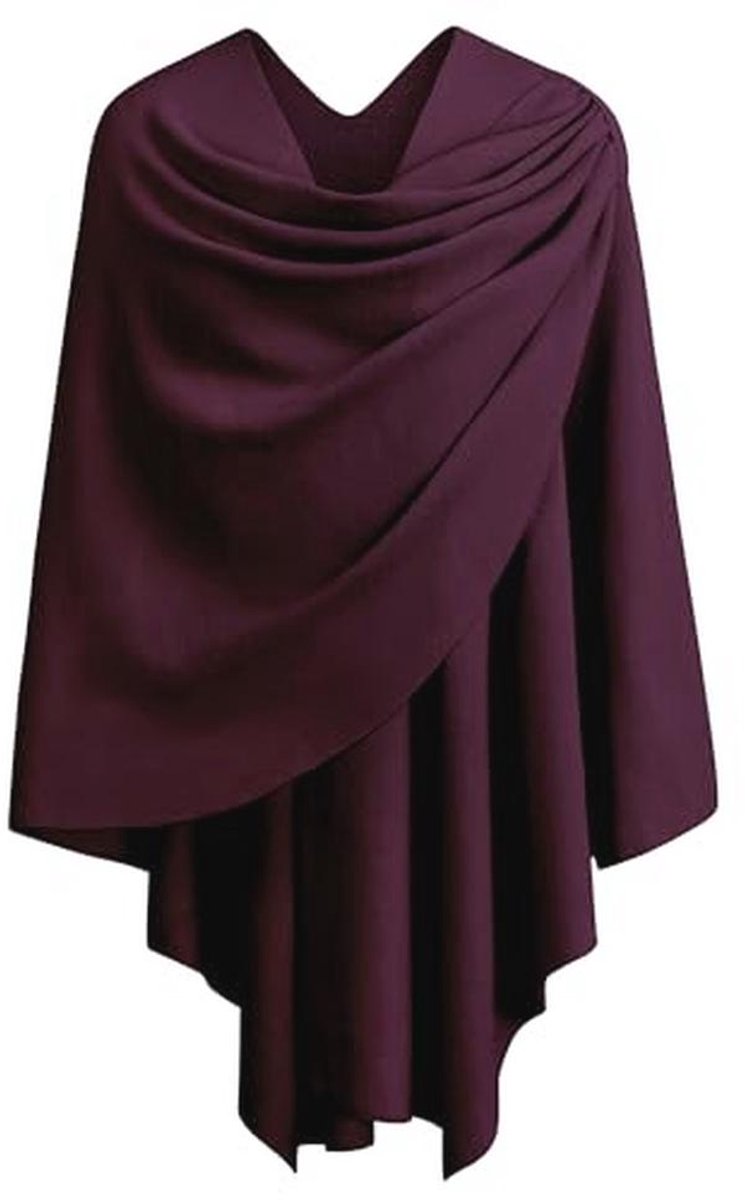 Dames Elegante Sjaal Wraps - Fijn Gedrapeerde Poncho en Cape voor Bruiloft en Avondjurk