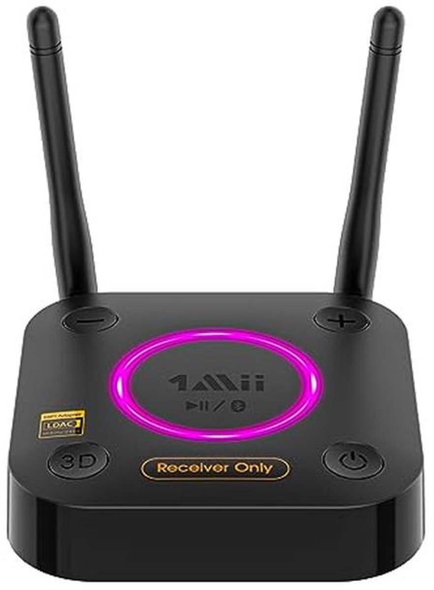 Bluetooth 5.2 Ontvanger voor Hoge Resolutie Audio met 3D Surround en Lage Latentie