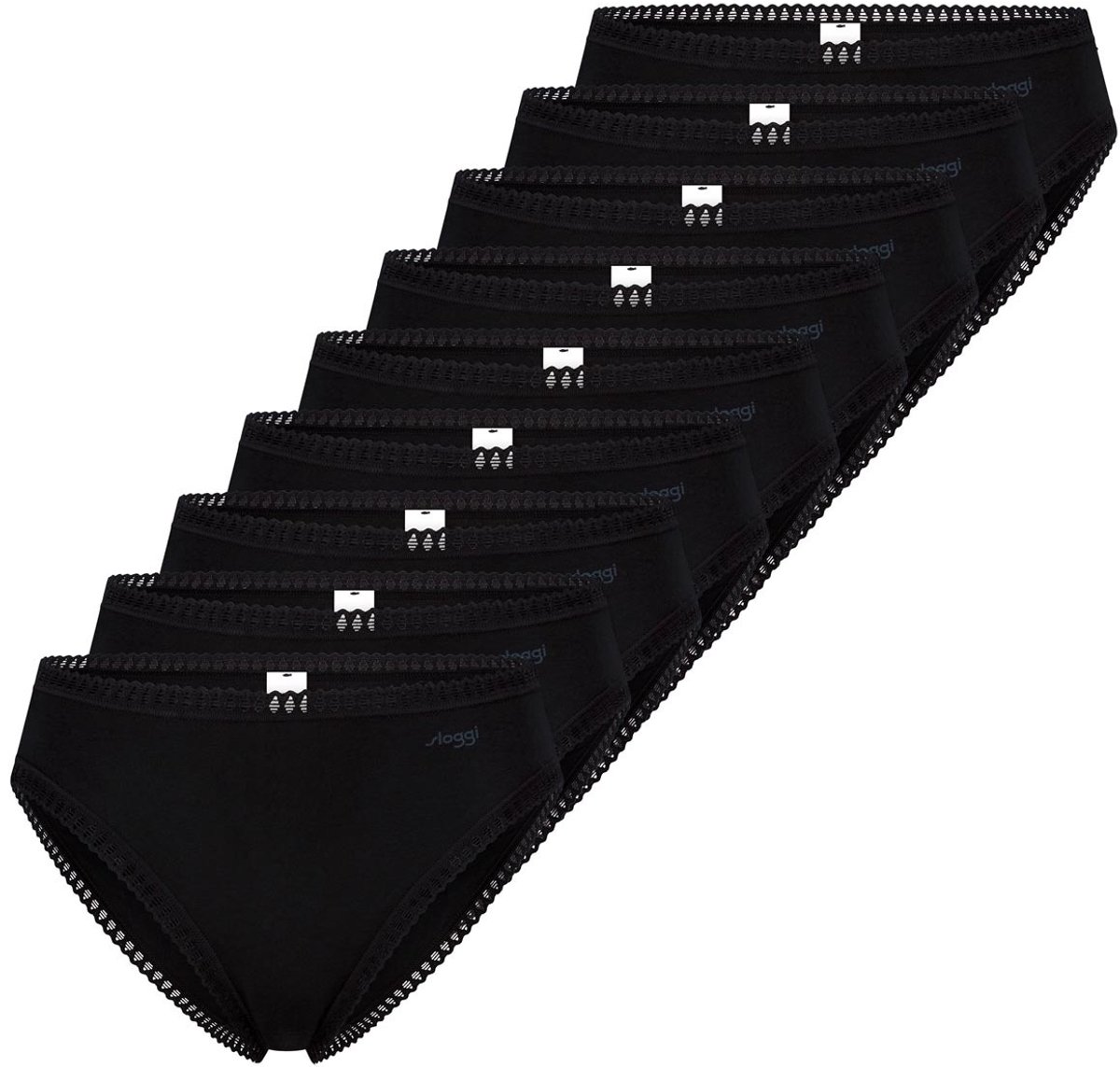 sloggi Dames slip / onderbroek 9 pack GO Crush
