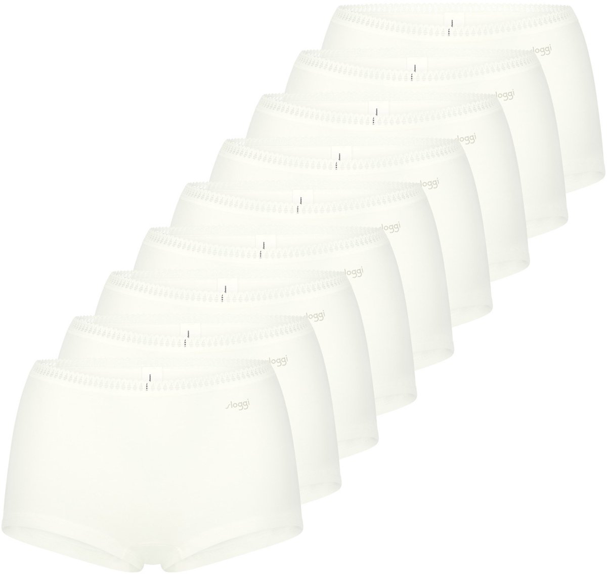 sloggi Dames shorts slip 9 pack GO Crush