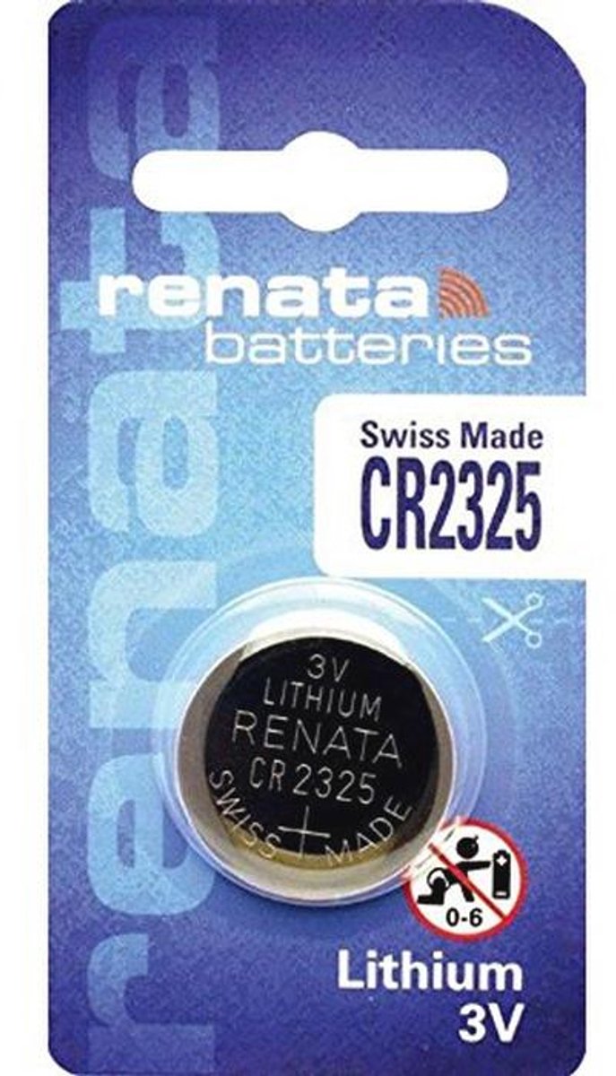 Knopcel Lithium CR 2325 - 190 mAh 3V - 1 stuk