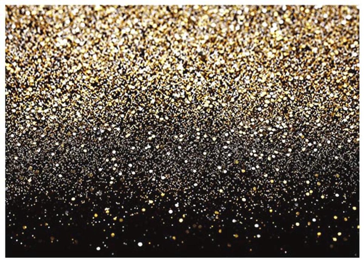 Gouden Bokeh Fotografie Achtergrond voor Verjaardagsfeesten en Bruiloften