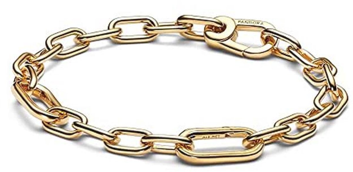 14k vergulde kleine schakelarmband voor stijlvolle outfits