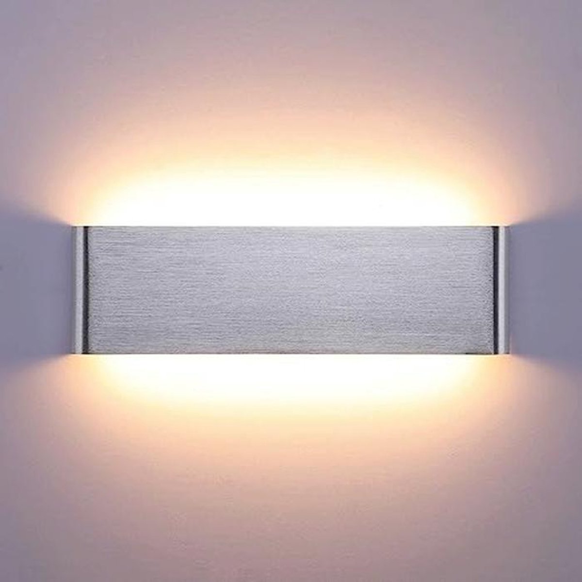 Moderne 16W LED Wandlamp - Up and Down Licht voor Slaapkamer, Gang en Woonkamer - Warm Wit - IP44 Wandverlichting
