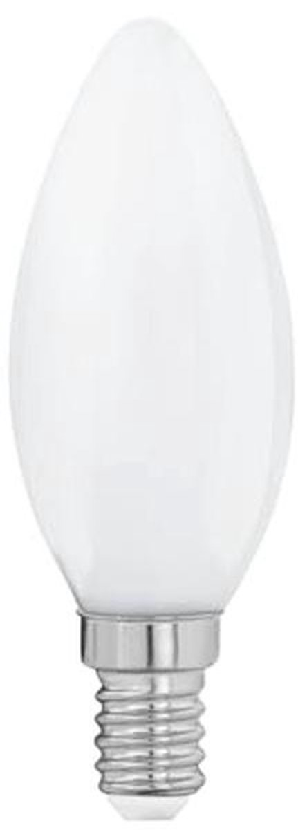 LED Kaars Gloeilamp E14 - 7 Watt Warm Wit Opaal Glas