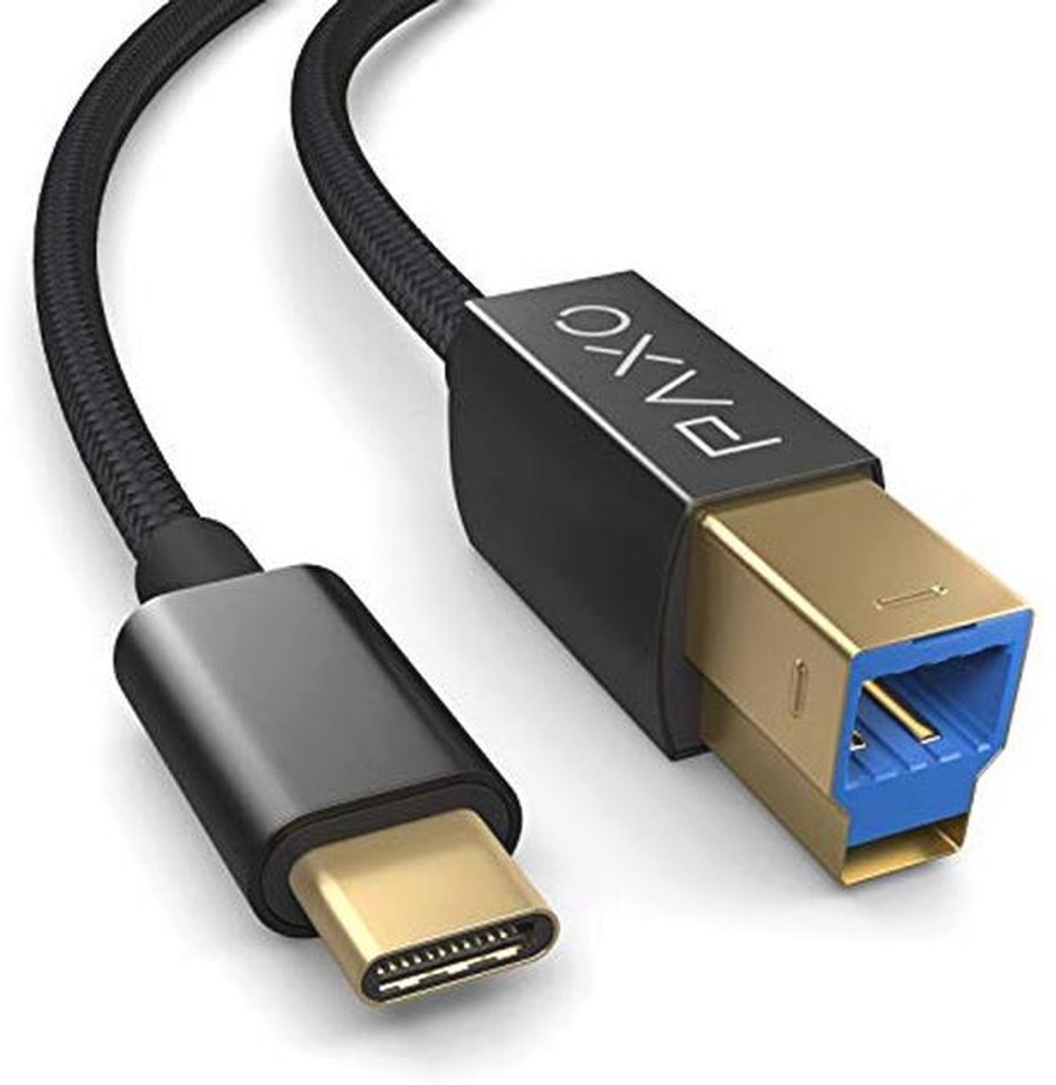 USB C naar USB B printerkabel 2 meter - ideaal voor gegevensoverdracht en opladen