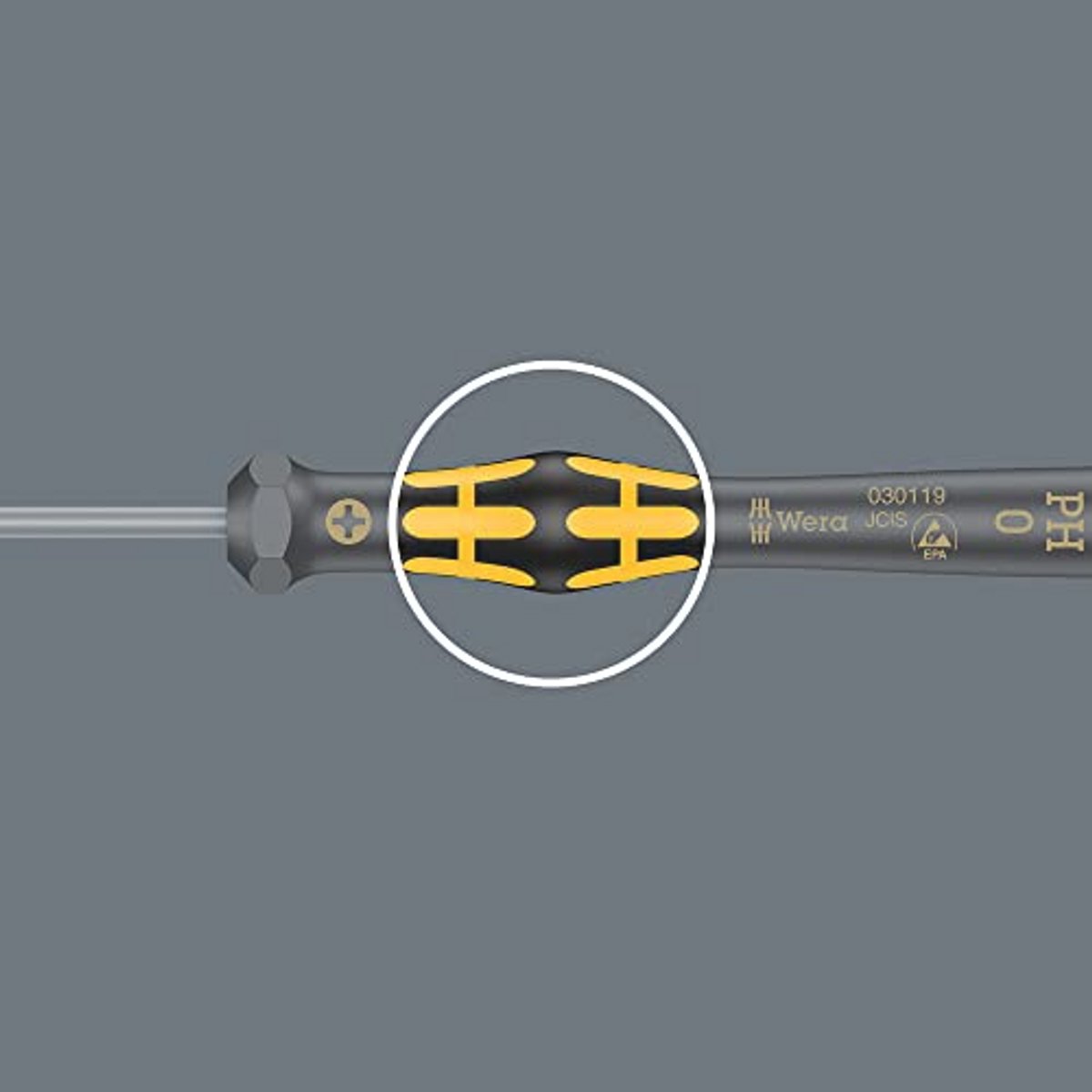 Torx HF Micro schroevendraaier met houderfunctie - TX 10 x 60 mm
