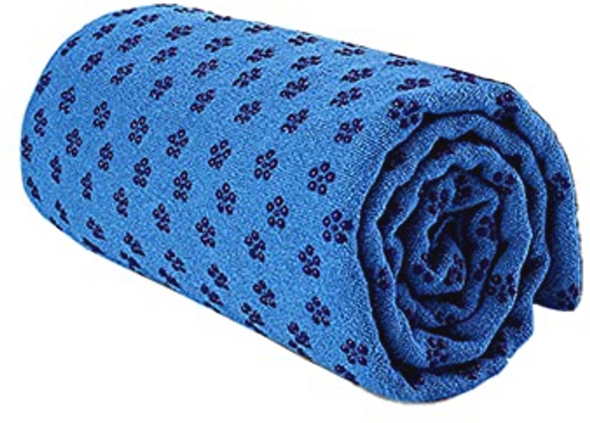 Antislip Yoga Mat Handdoek - Microfiber, Sneldrogend & Zweetabsorberend | Perfect voor Hot Yoga (183x63cm)