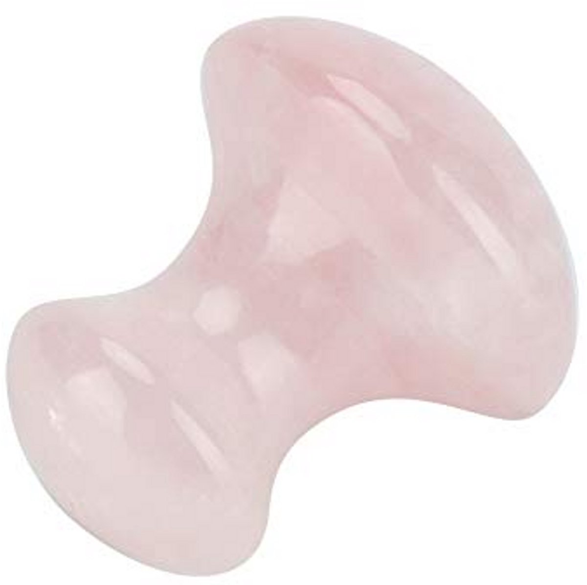 Natuurlijke Rozenkwarts Massagesteen - Paddestoelvormig Oogmassage Tool