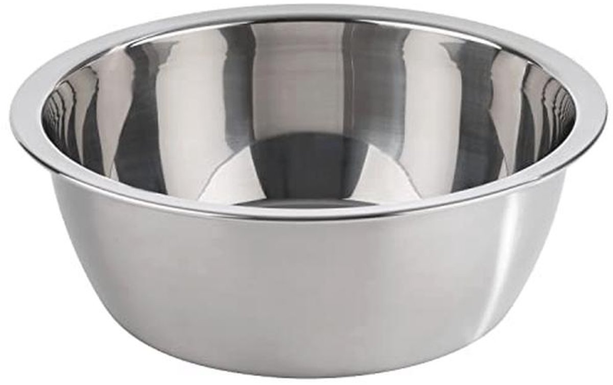Roestvrijstalen serveerschaal 26 cm - 3 liter - Vaatwasmachinebestendig