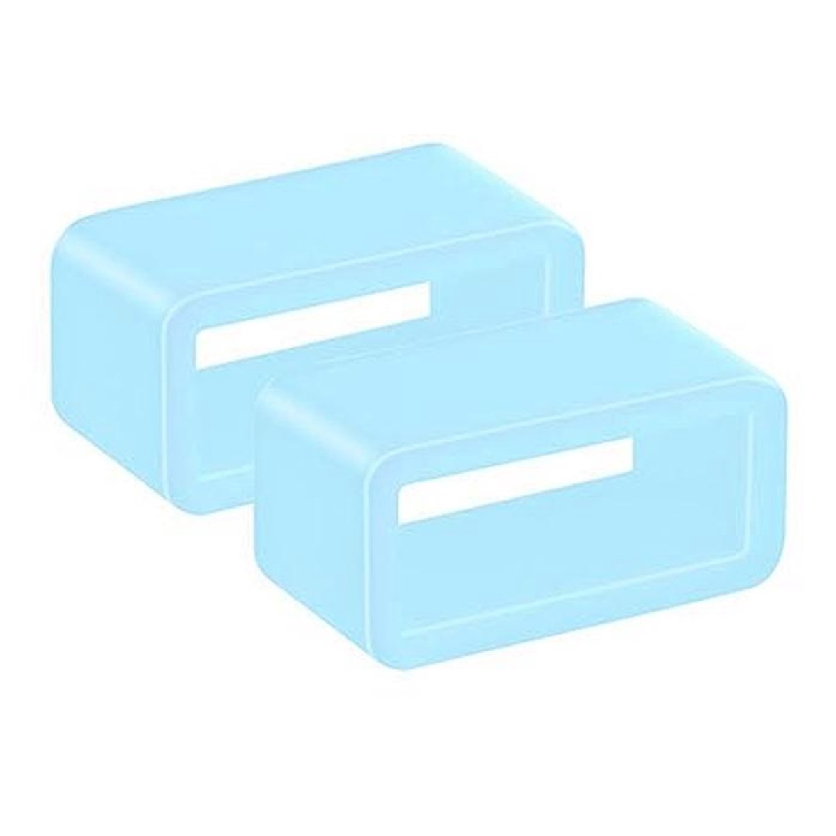 Horlogebandjes met lussen - 2 stuks