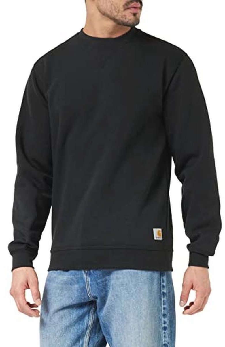 Heren Sweatshirt met Losse Pasvorm - Middelzware Ronde Hals