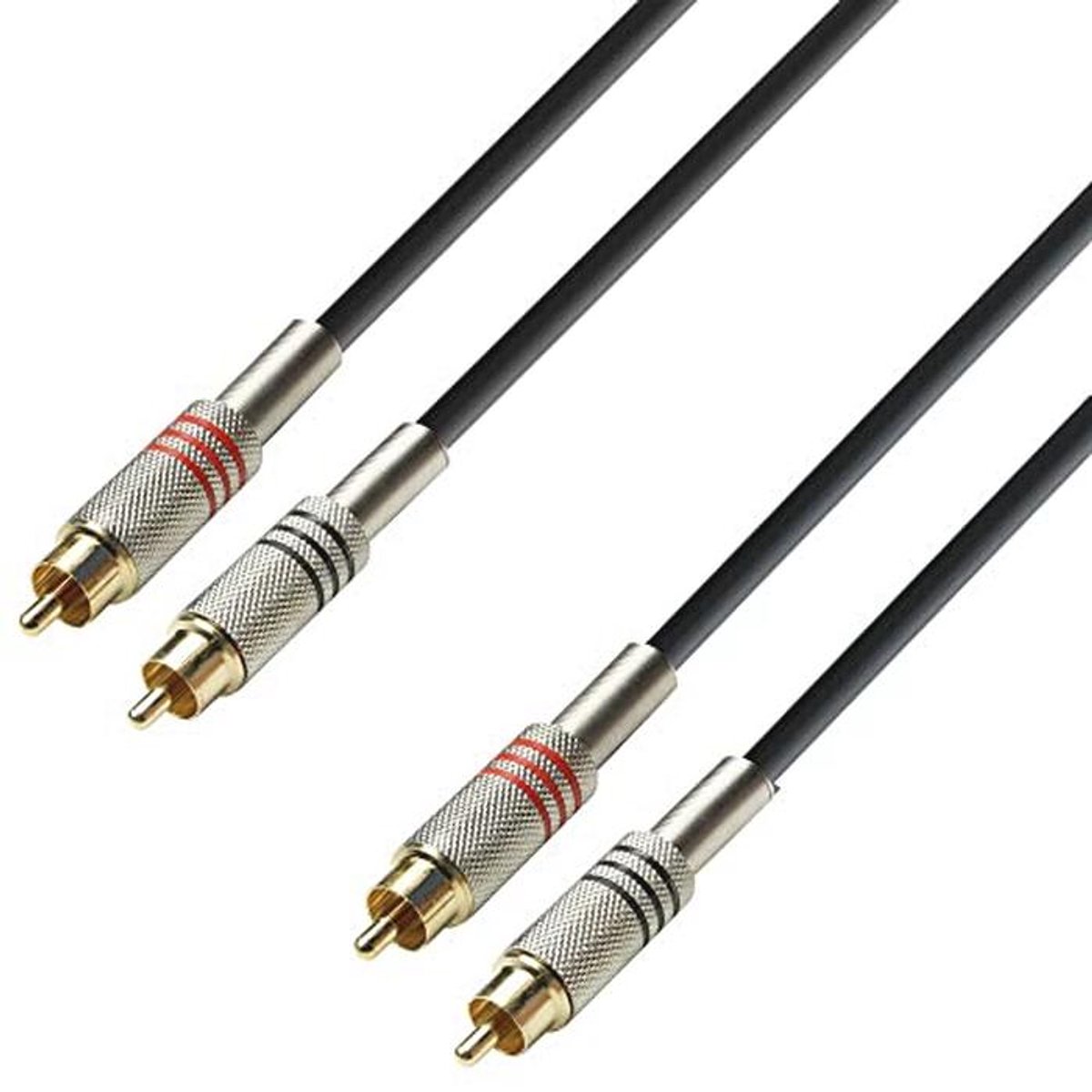 Audiokabel 2 x RCA male naar 2 x RCA male 3 m - Betrouwbare Kwaliteit