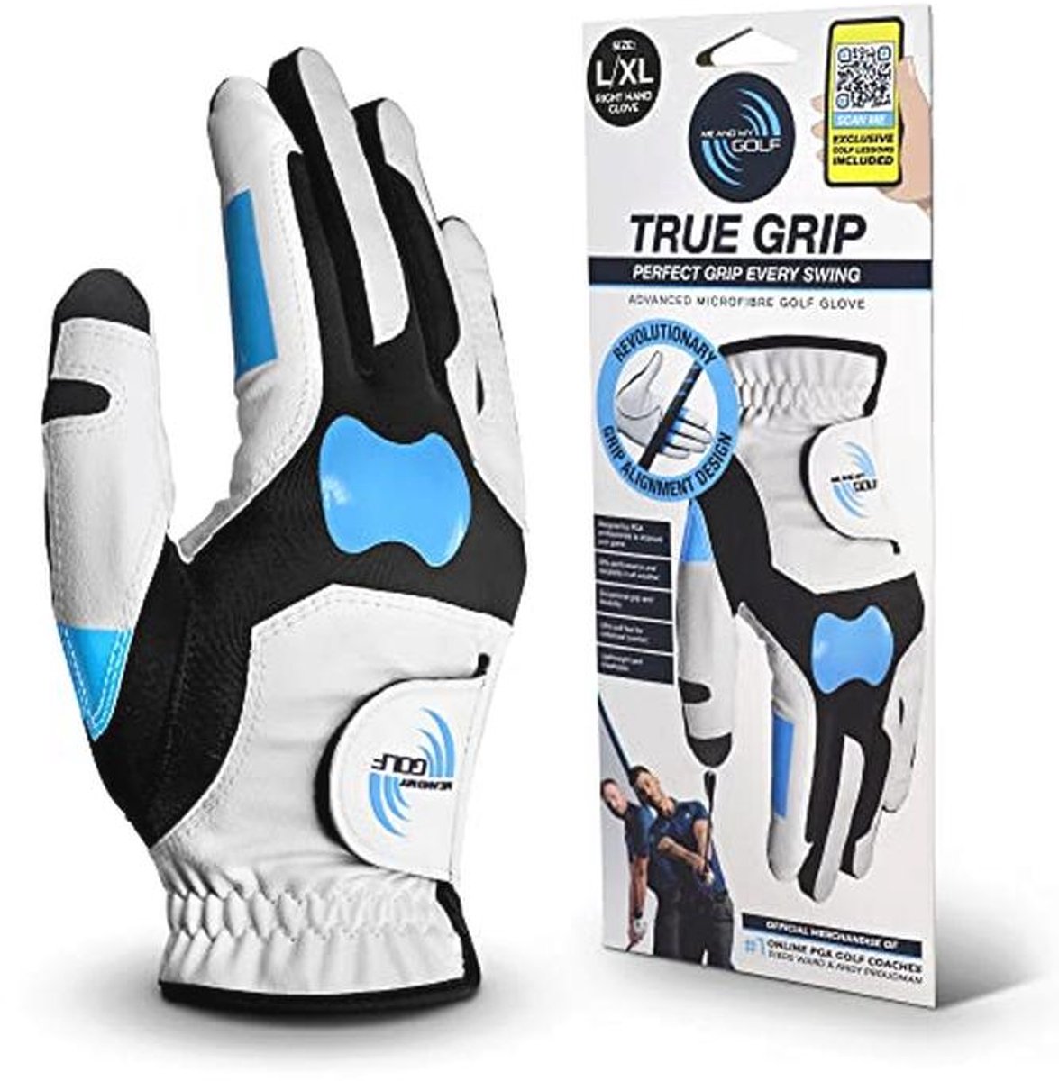 Training Golfhandschoen voor Perfecte Grip - Geschikt voor Rechterhand - Maat L/XL