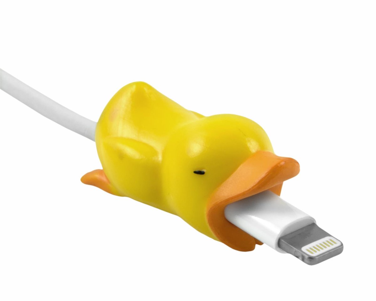Kabelbeschermer eend - Kabeldiertje - Kabelbijter - Cable protector - Jonyx