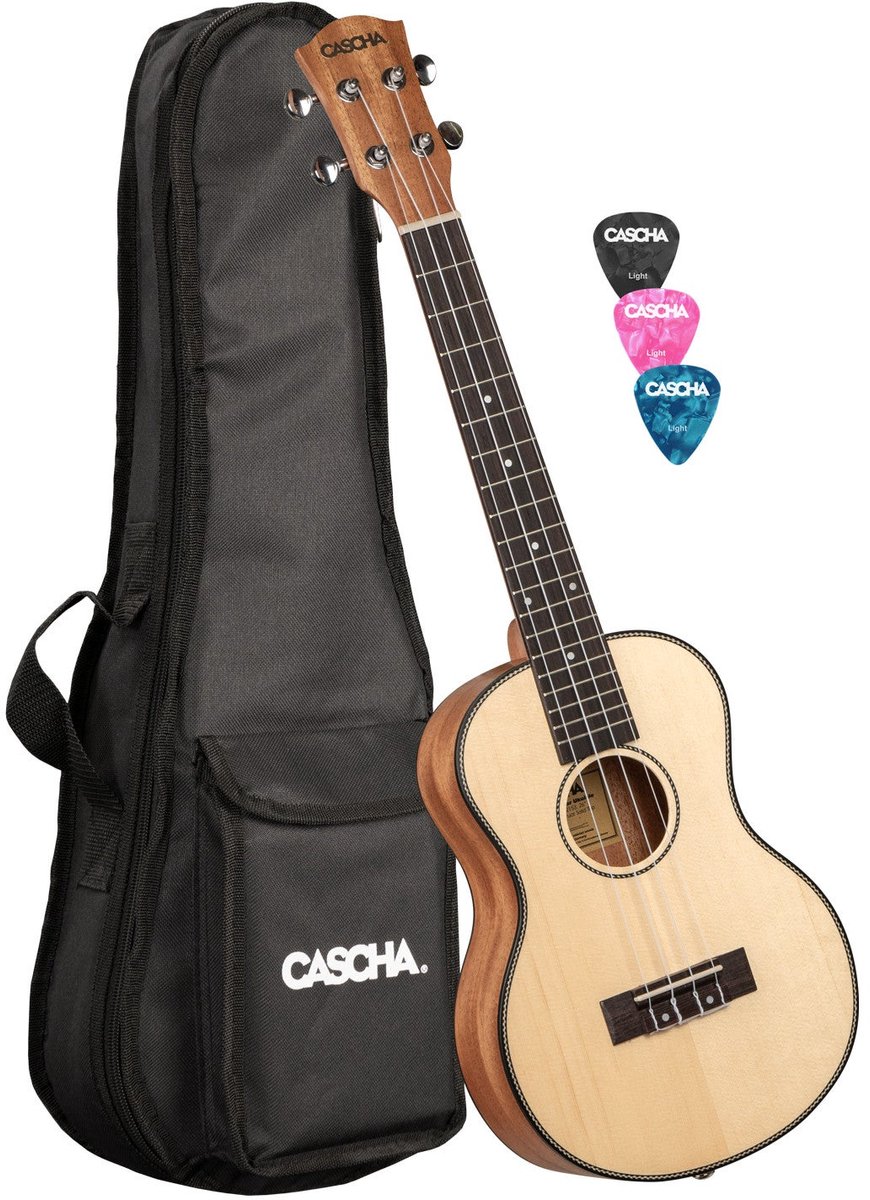 Cascha HH 2154 tenor ukelele set