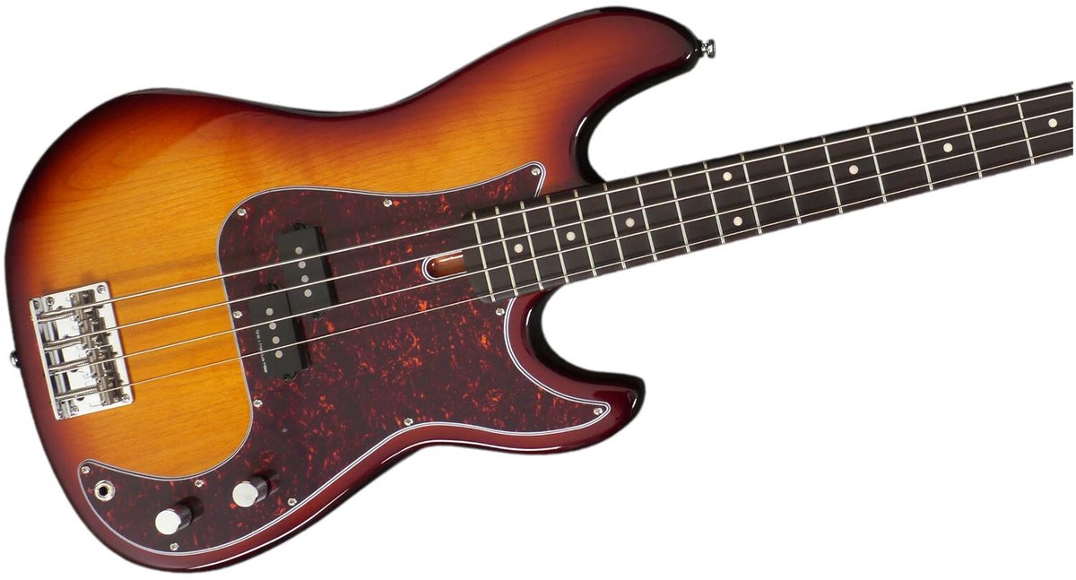 Sire P5R A4/TS Marcus Miller basgitaar 4-snarig passief elzen rosewood tobacco sunburst