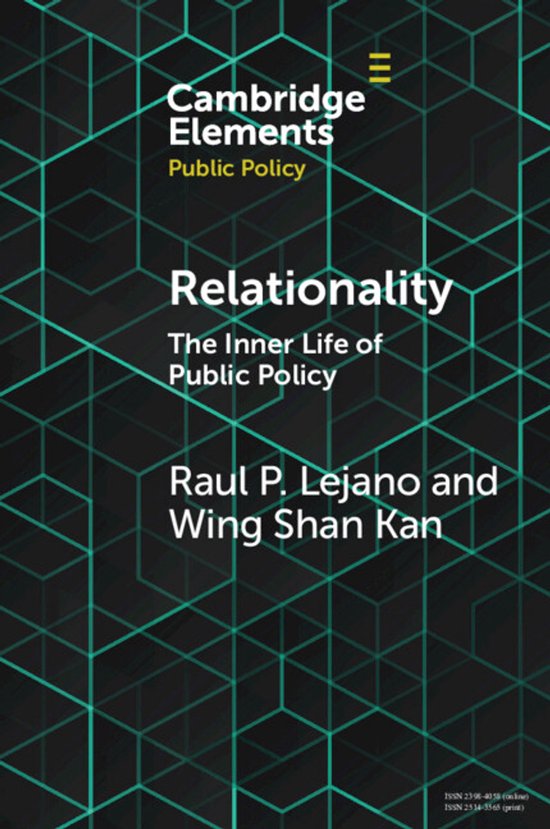 Elements in Public Policy- Relationality