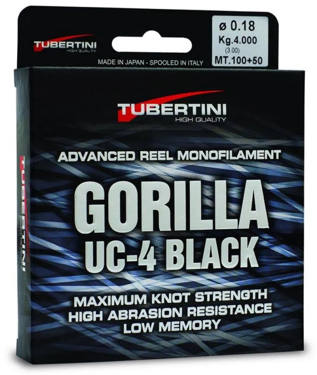 Tubertini Uc4 Monofilament 150 M Zwart 0.250 mm