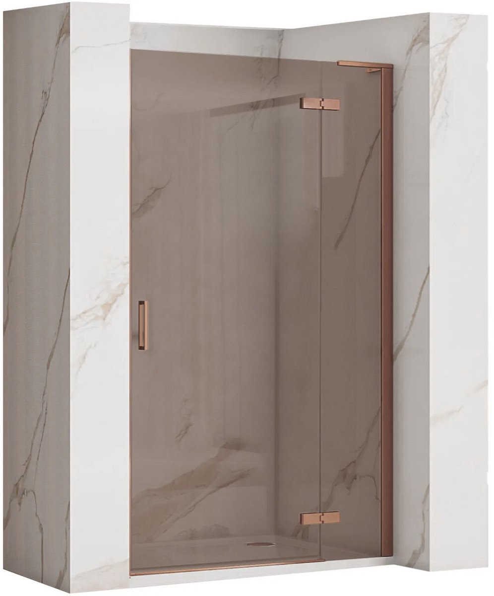 Rea Hugo 80 - Douchewand - 80cm - Koper