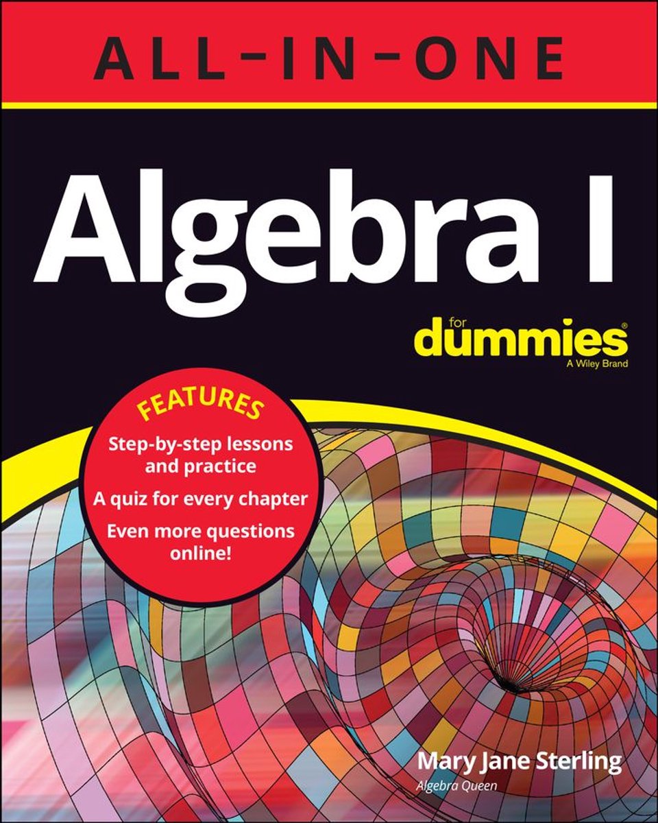 Omslag van Algebra I All-in-One For Dummies