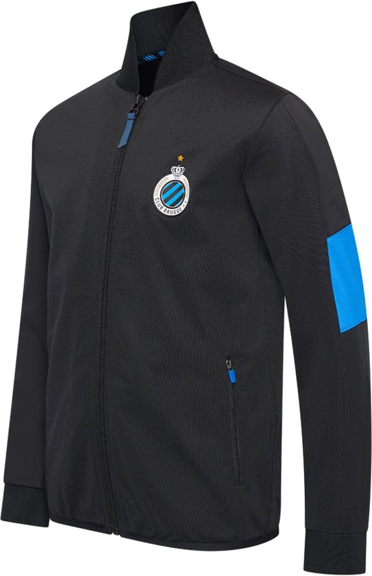Club Brugge Trainingspak Kinderen - Maat 116 t/m 164 - Voetbal Trainingspak - Jongens en Meisjes - Voetbalkleding - Zwart