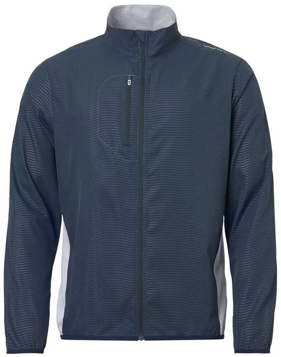 Abacus Golf Lanark Stretch Windjack Blauw S Man van Merkloos — afbeelding 3