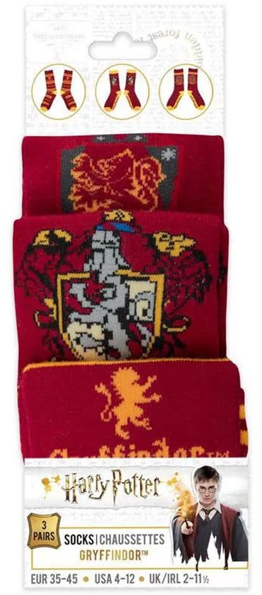 Chaussettes Gryffondor Multipack Unisexe Taille Taille unique