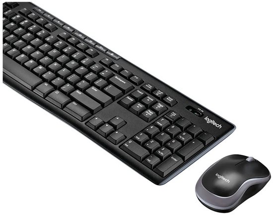 Logitech MK270 - Draadloos Toetsenbord en Muis - Qwerty