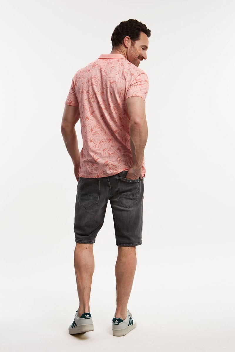 Pilot Heren Polo Roze - Maat M