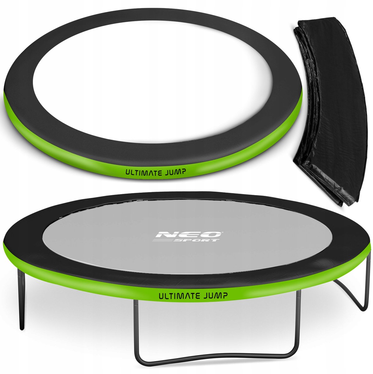 Trampoline Veiligheidsrand 252cm 8ft - Dikke Schuimrubber Bescherming
