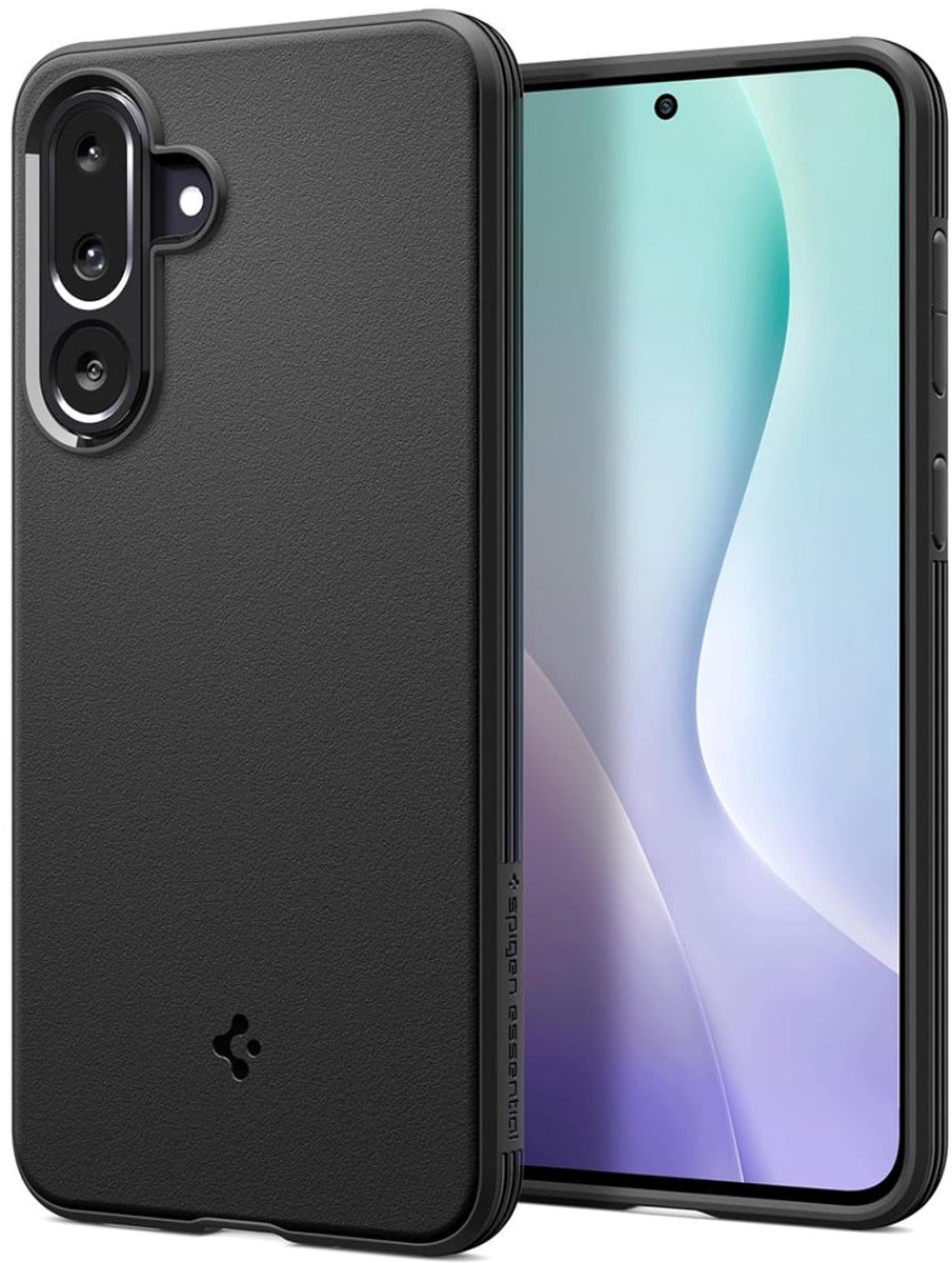 Spigen Essential Sand Blast mobiele telefoon behuizingen 17 cm (6.7") Hoes Zwart