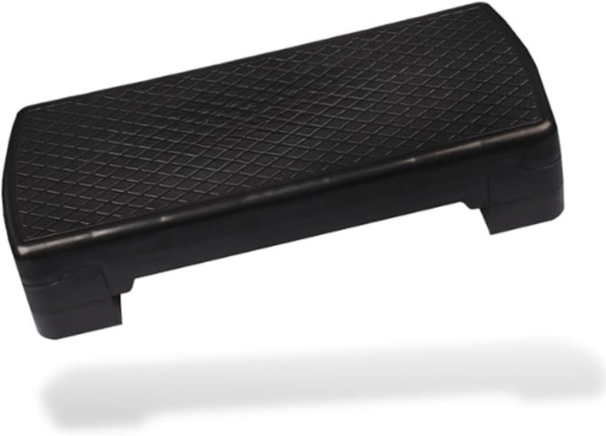 MMP® Stepper Fitness - Fitness - Zwart - 65cm x 25cm x 9cm