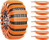 Sneeuwbanden kabelbinders, sneeuwkettingen voor winter autobanden, autoband sneeuwketting, anti-slip kettingen voor auto, 8 stuks verstelbare anti-slip bandkettingen, riemkettingen Sneeuwbanden kabelbinders, sneeuwkettingen voor winter autobanden, autoband sneeuwketting, anti-slip kettingen voor auto, 8 stuks verstelbare anti-slip bandkettingen, riemkettingen