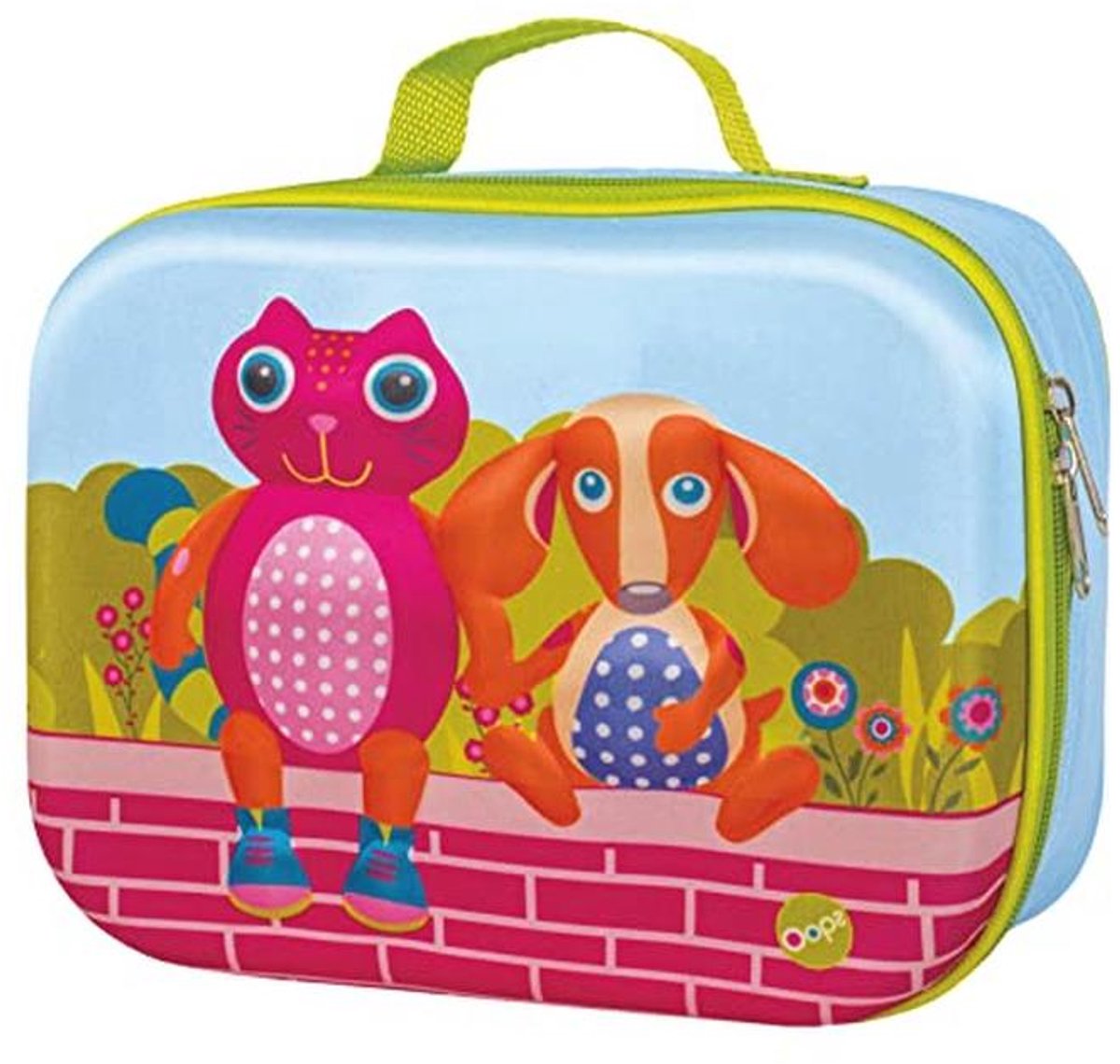 Geïsoleerde Snackbox voor Honden - Kindvriendelijke Lunchbox met Verstelbare Draaggreep