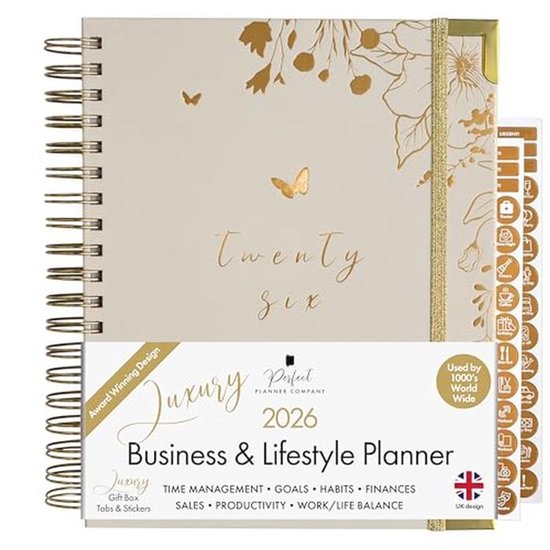 2026 Inspirerende LIFESTYLE WEKELIJKSE PLANNER/A5-weekagenda voor het stellen van doelen/gewoontes bijhouden/taken/gepersonaliseerde planner - Nederland