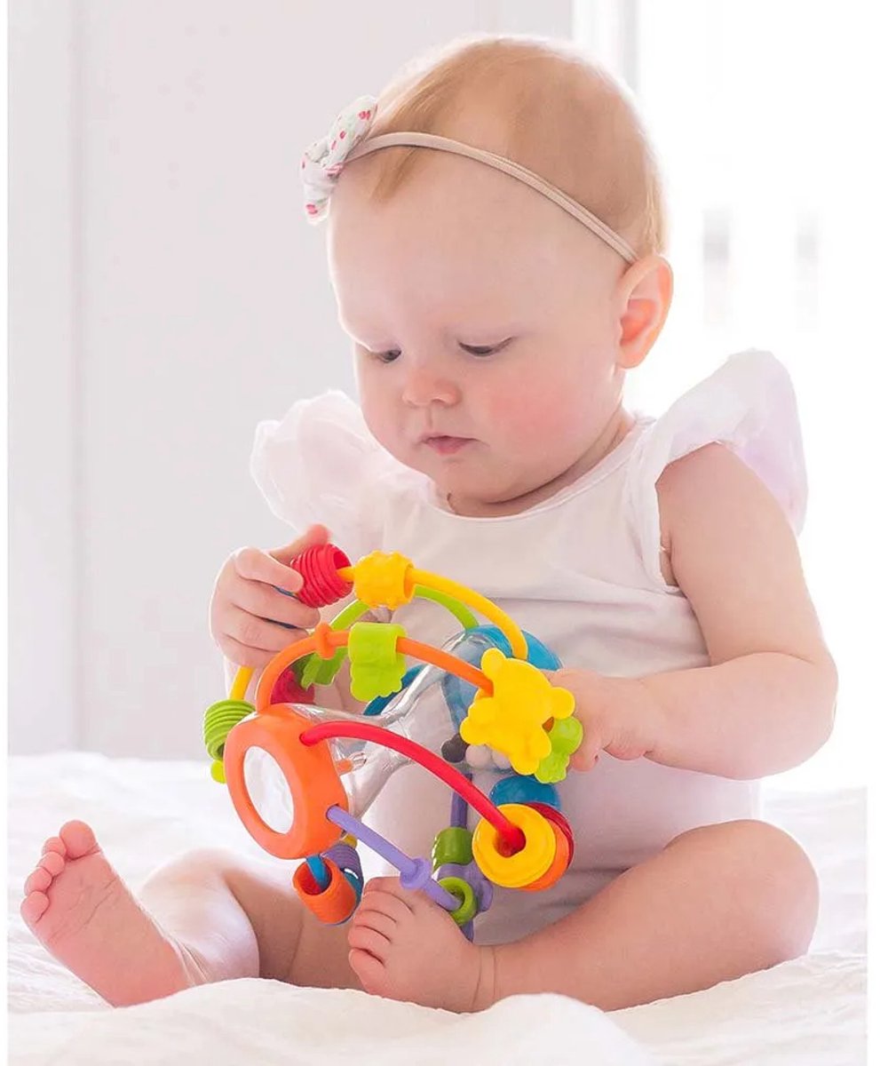 Playgro- Spelen en leren bal - Baby bal - Baby Speelgoed - Educatief baby speelgoed - Speelgoed Baby - Activity centre - Rammelaar - Activiteiten speelgoed - Cadeau - stimuleert ontwikkeling — afbeelding 16