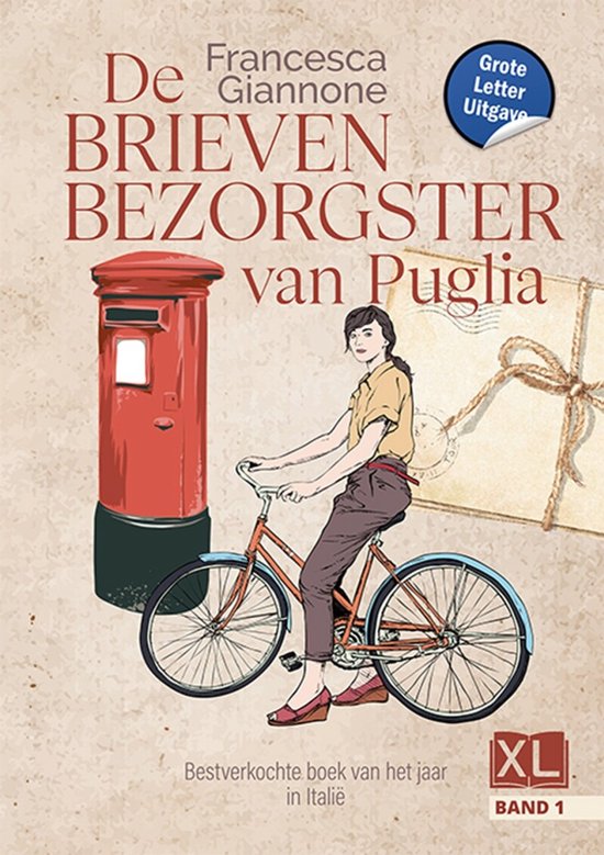 De brievenbezorgster van Puglia (in 2 banden) - Grote Letter Uitgave