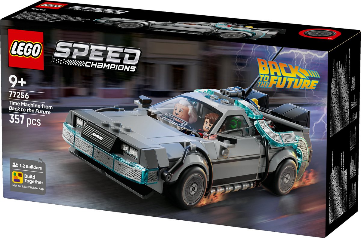 LEGO Speed Champions Tijdmachine uit Back to the Future - 77256 — afbeelding 11