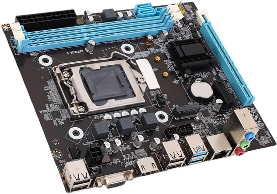 H81 Gaming-moederbord – LGA 1150, Dual Channel DDR3, M.2 NVMe/NGFF, Micro ATX, Ondersteunt Core I3/i5/i7, E3 V3 En Celeron