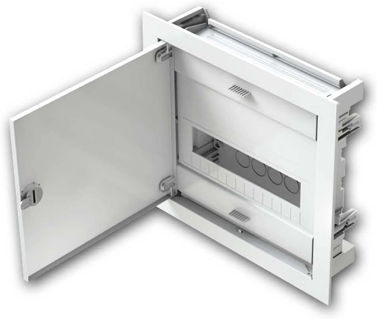Inbouw Meterkast 1 Rij 14 Modules IP40 voor Zekeringautomaten en Groepenkast Installatie