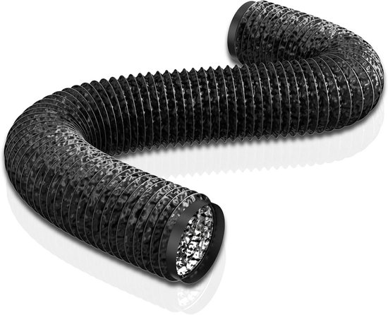 Aygrochy 150 mm pvc afvoerslang, 6 meter ventilatieslang voor