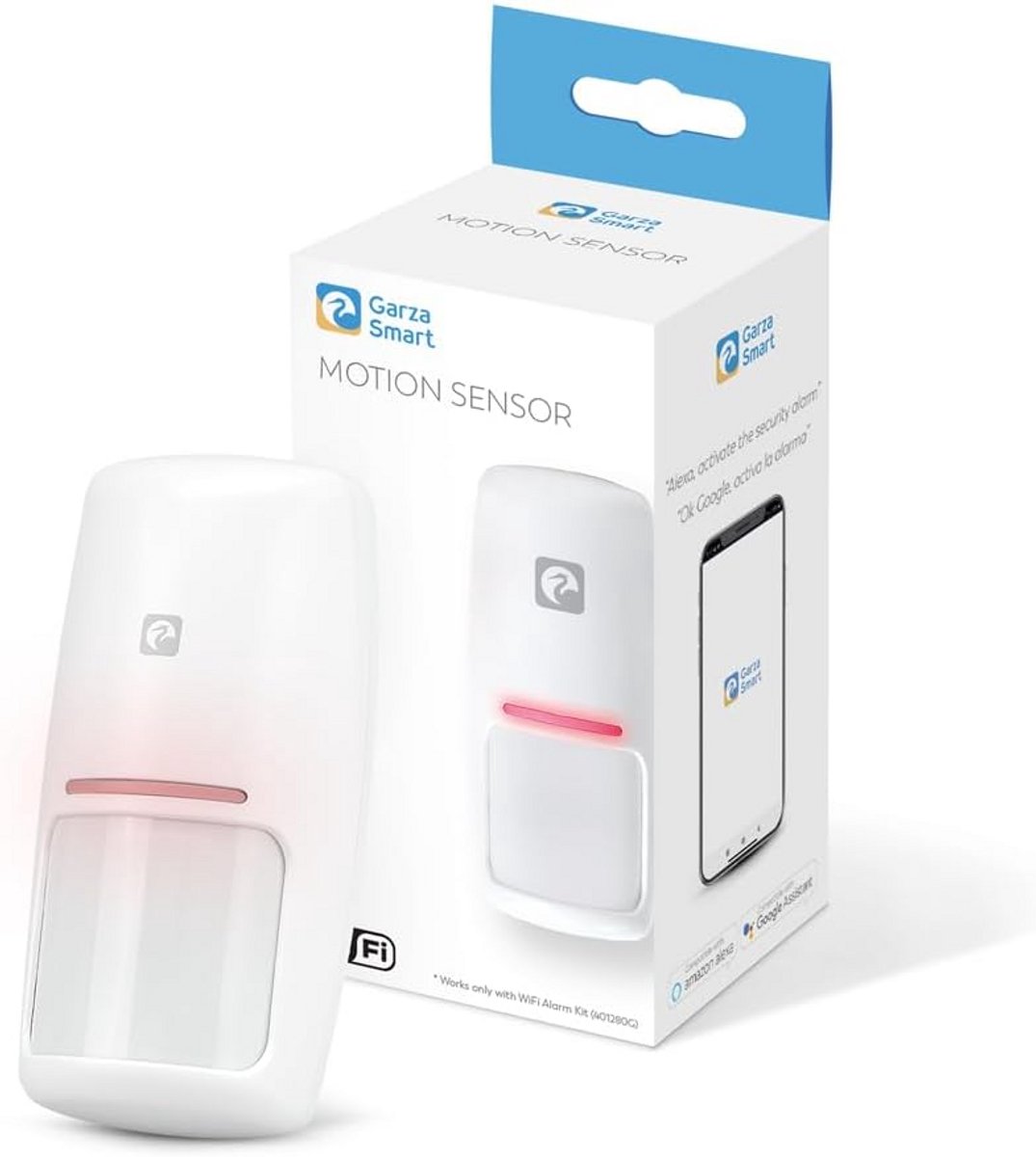 Draadloze Bewegingssensor voor Heron Alarmsysteem - Bediening via Wifi App