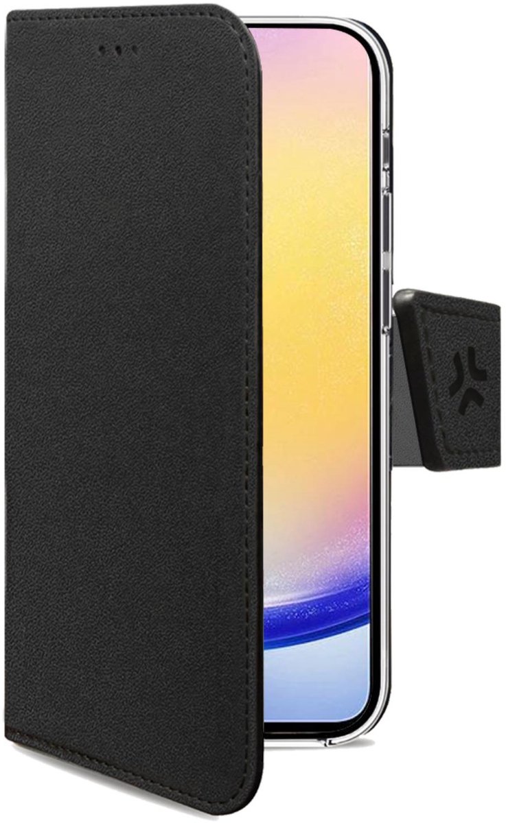 Celly WALLY mobiele telefoon behuizingen 17 cm (6.7") Portemonneehouder Zwart