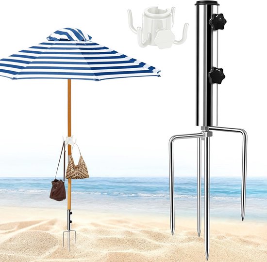 VEVOR Vlaggenmast, 2 sets, professionele reclamevlaggenmastset, 498,5 cm, met grondpennen, draagtas voor reclame, buitenactiviteiten (vlag niet inbegrepen
