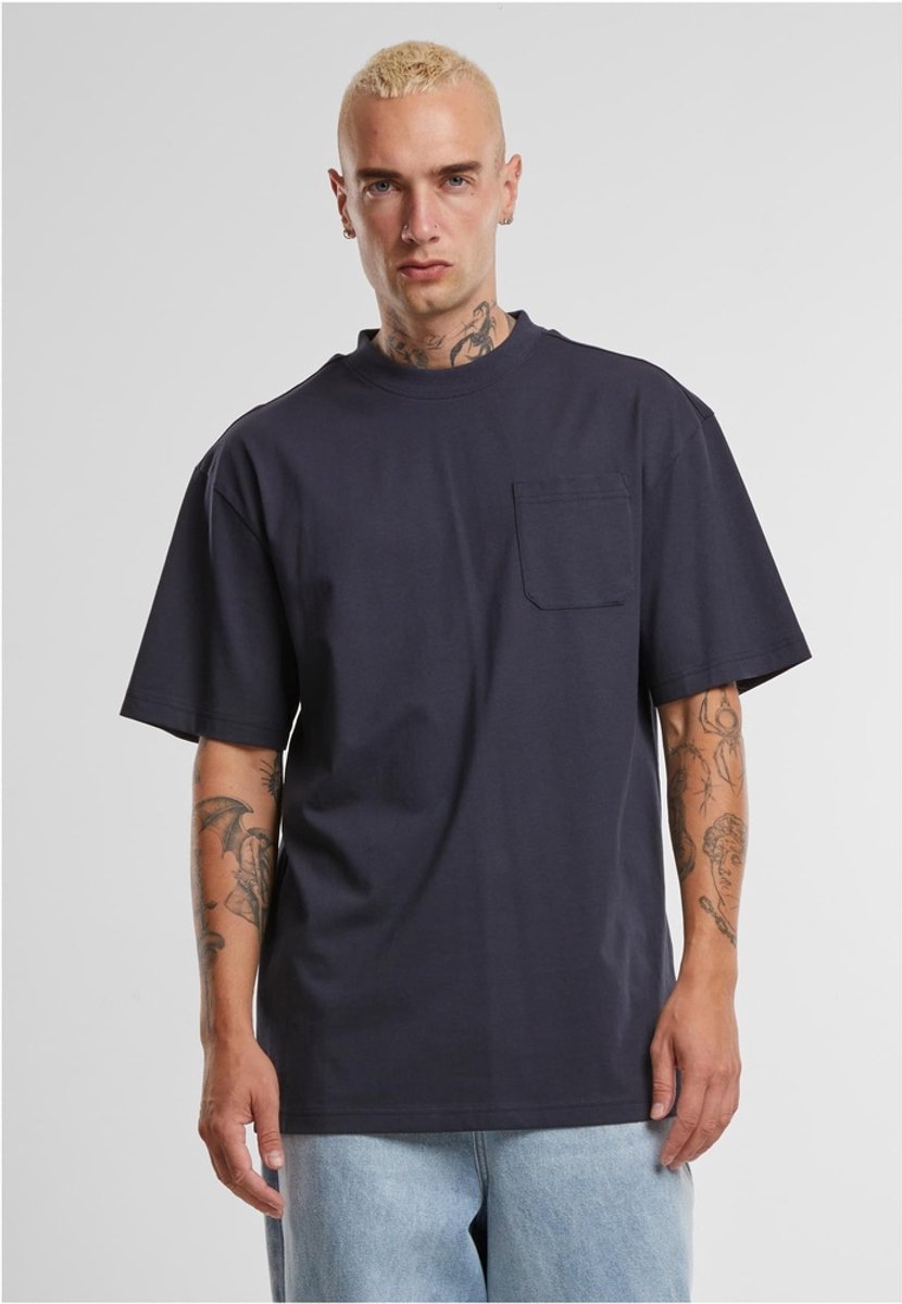 Urban Classics Tall Pocket Heren Tshirt XL Donkerblauw