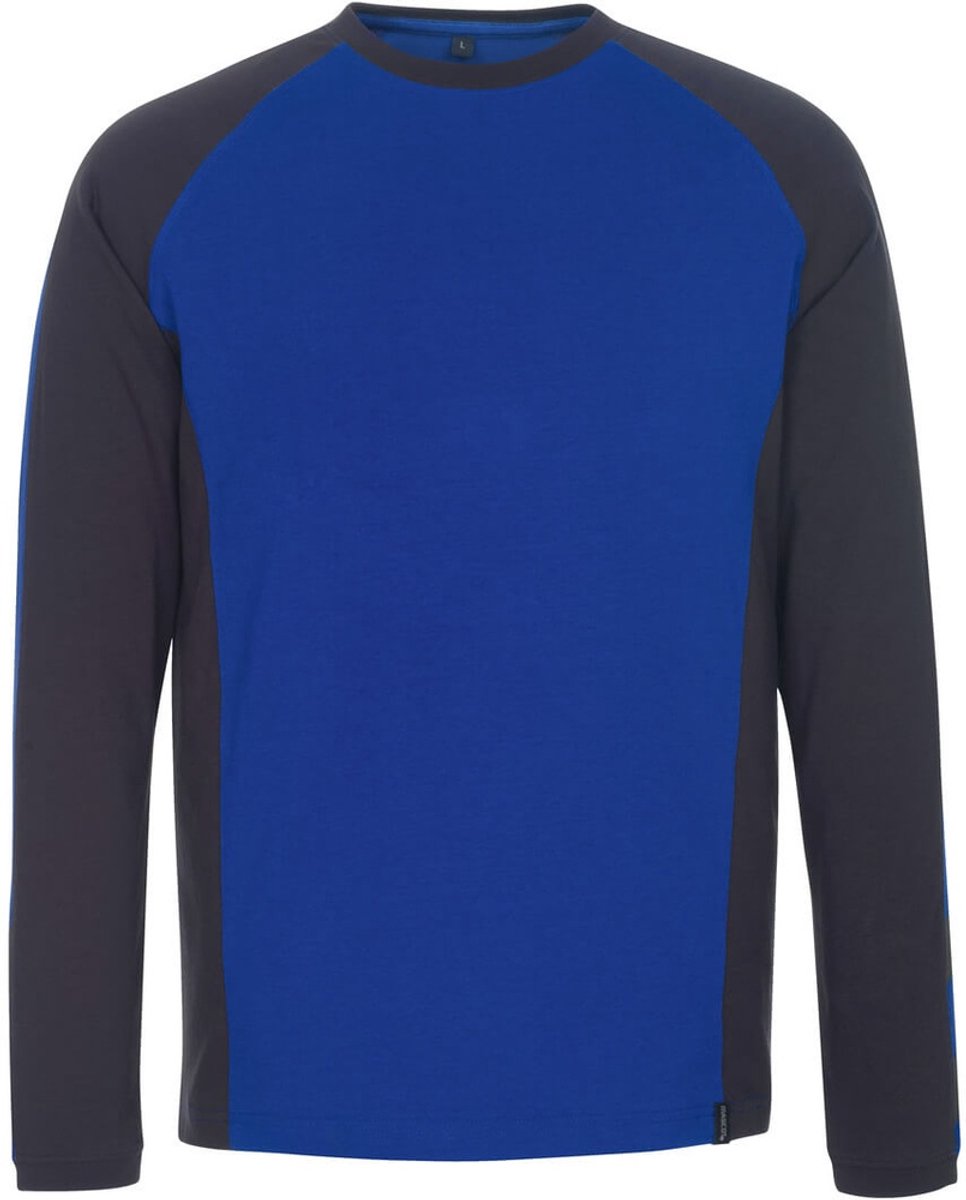 Mascot Unique T-shirt, met lange mouwen 50568-959 - korenblauw/donkermarine - 4XL