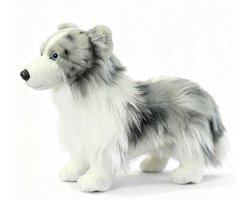 Realistisch Chihuahua Hond Knuffel - 25 cm Schattige Pluche Hond als Cadeau